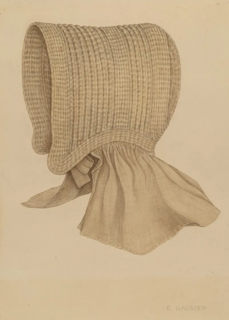 Quakers Baby Bonnet