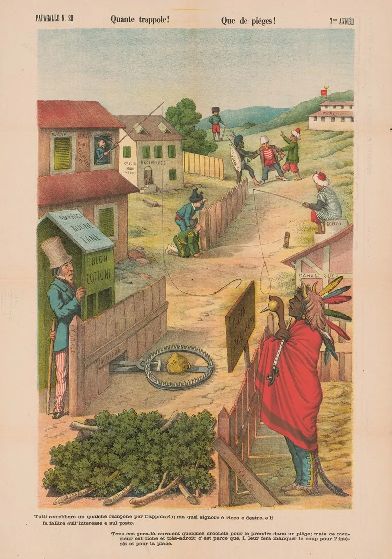 Quante Trappole Que De Pieges Wall Art by Augusto Grossi - High-Resolution Digital Print