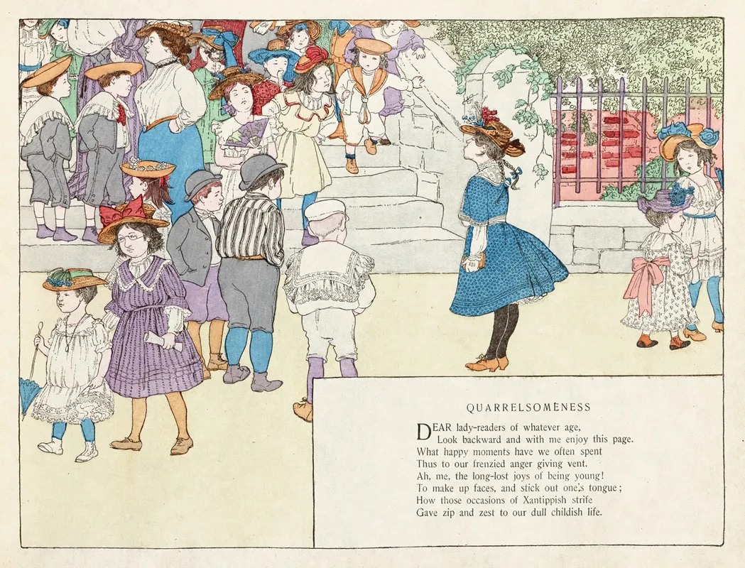 Quarrelsomeness Wall Art by Ethel Mars - High-Resolution Digital Print