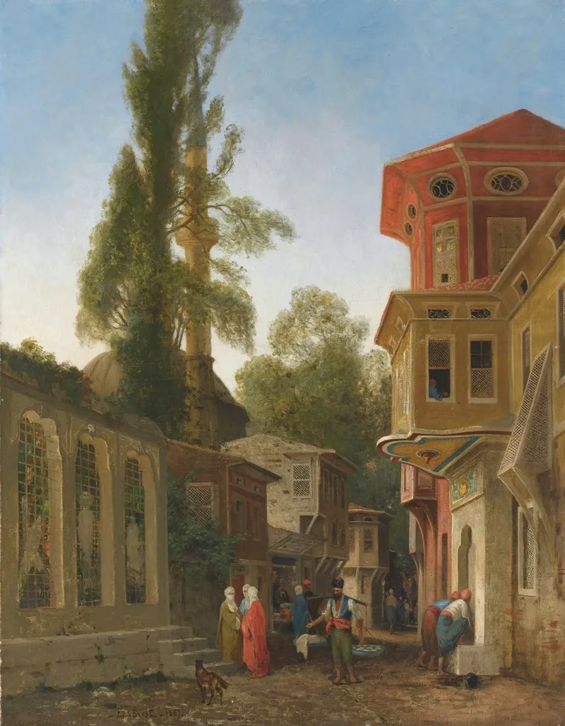 Quartier De Constantinople Wall Art by Germain Fabius Brest - High-Resolution Digital Print