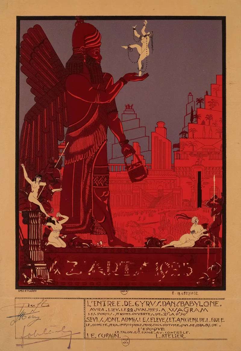 Quatzarts 22 Juin 1925 A La Salle Wagram Theme De Lentree De C