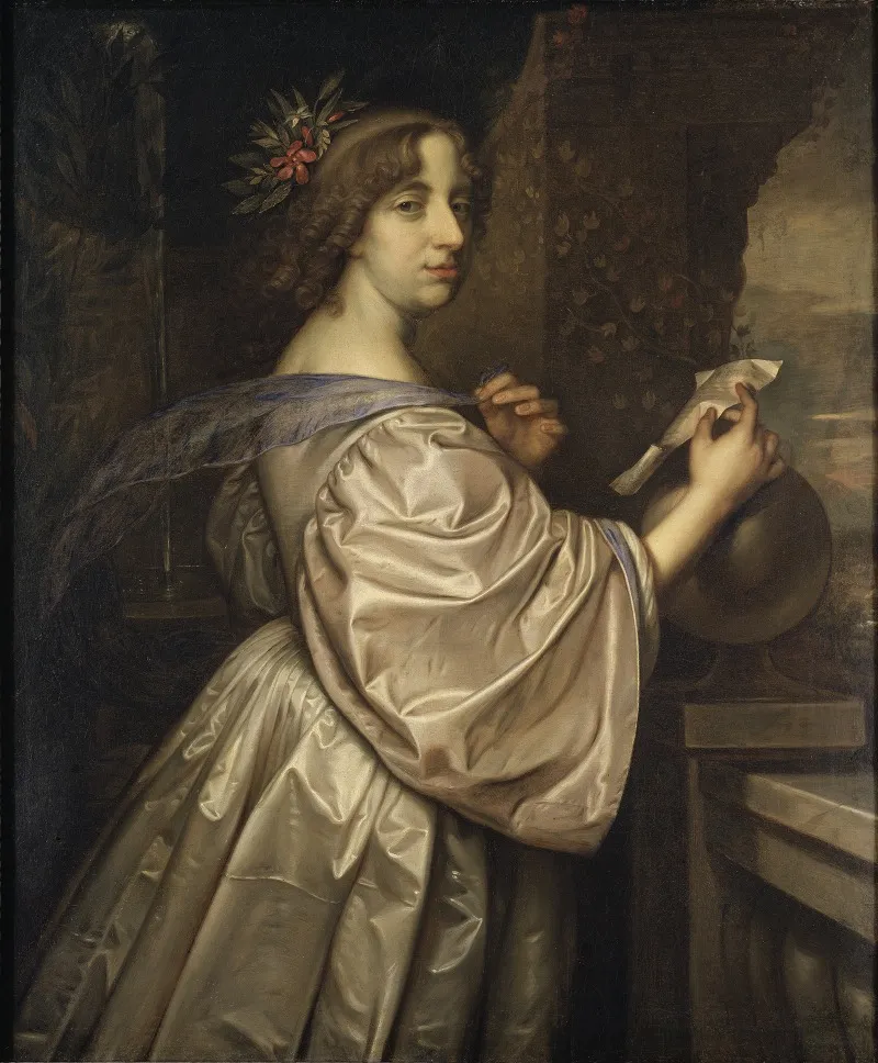 Queen Christina Of Sweden 1626 1689 Wall Art by David Beck - High-Resolution Digital Print