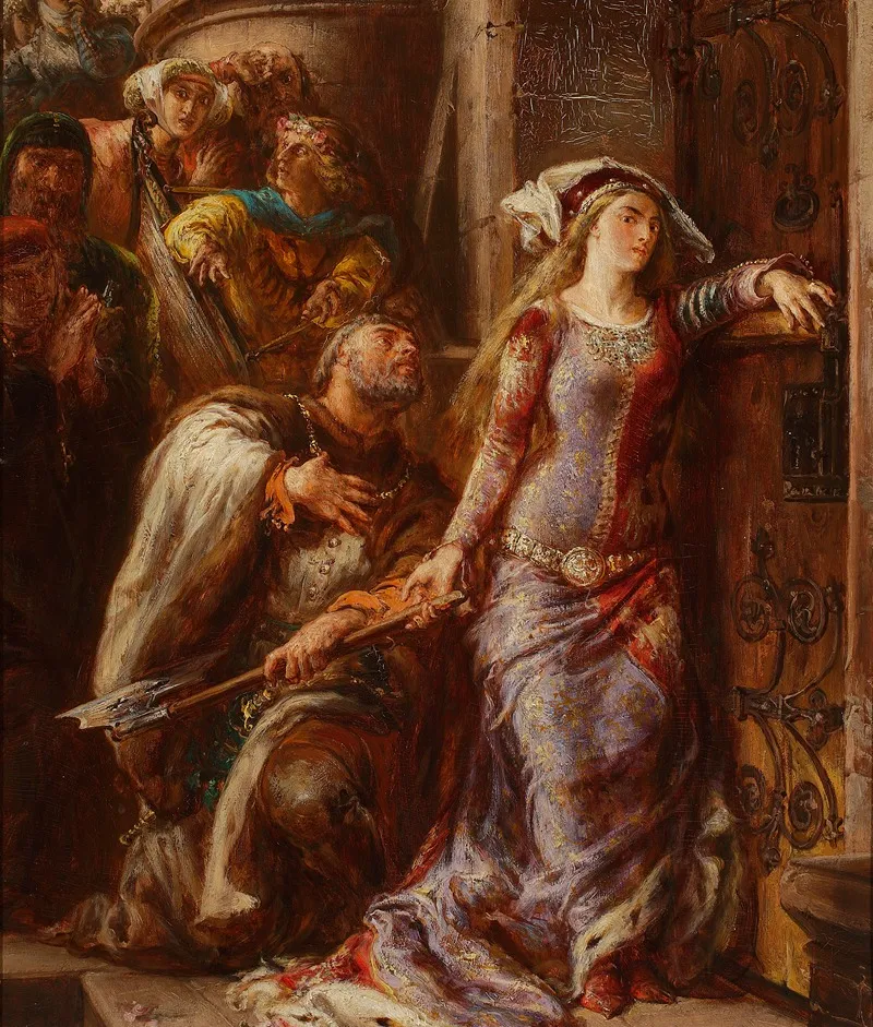 Queen Jadwiga And Dymitr Of Goraj