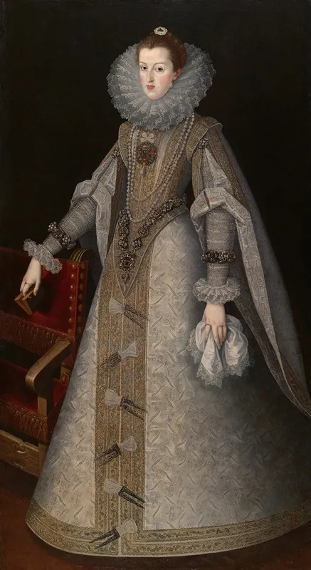 Queen Margaret Of Spain 2 Wall Art by Andres Lopez Polanco - High-Resolution Digital Print