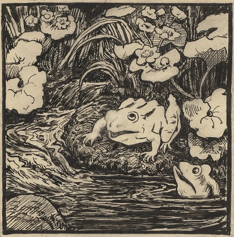Quelle Wall Art by Hans Thoma - High-Resolution Digital Print