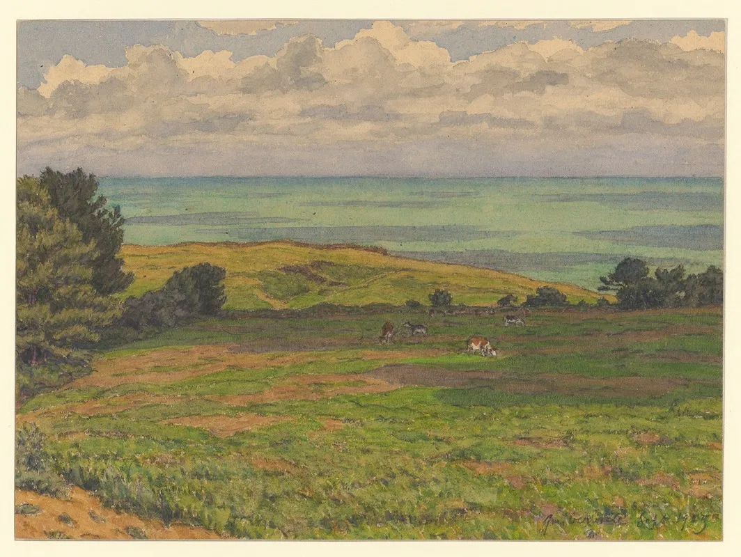 Quiberville 4 Wall Art by Henri Rivière - High-Resolution Digital Print