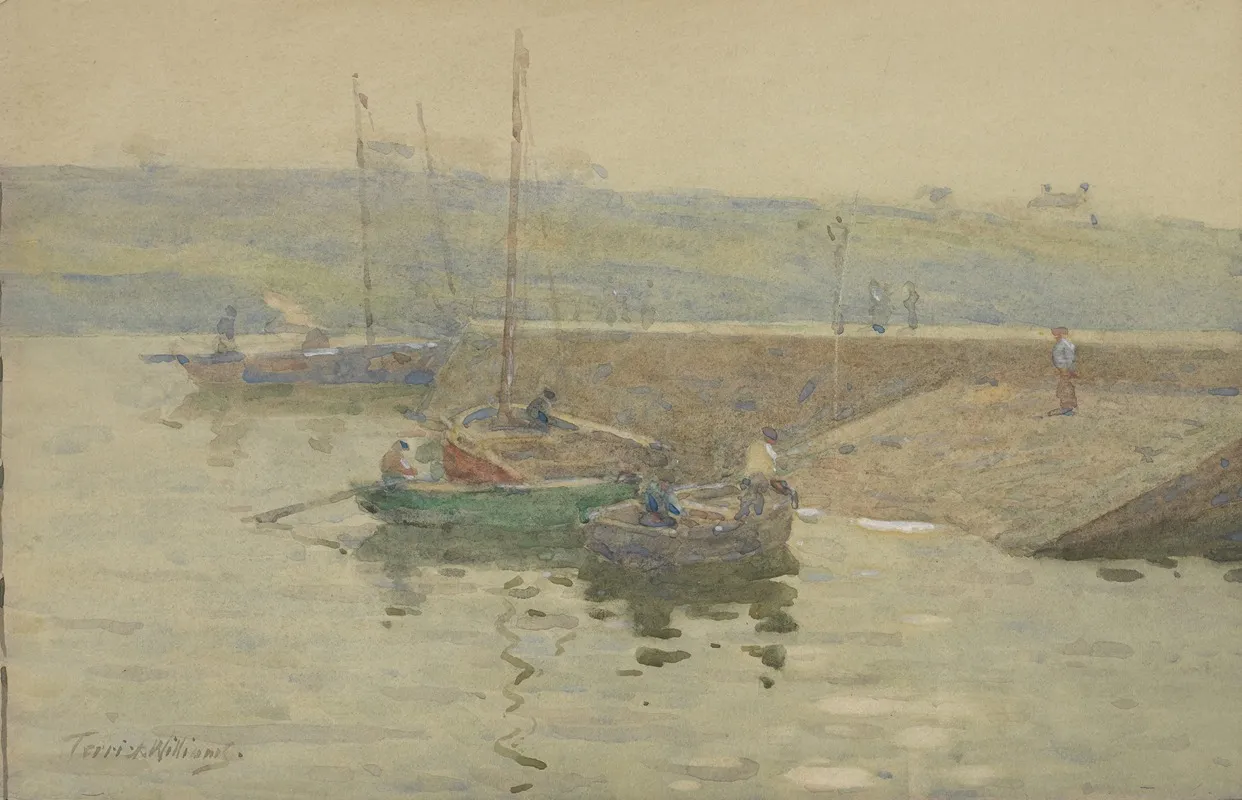 Quiet Evening Concarneau Wall Art by Terrick Williams - High-Resolution Digital Print