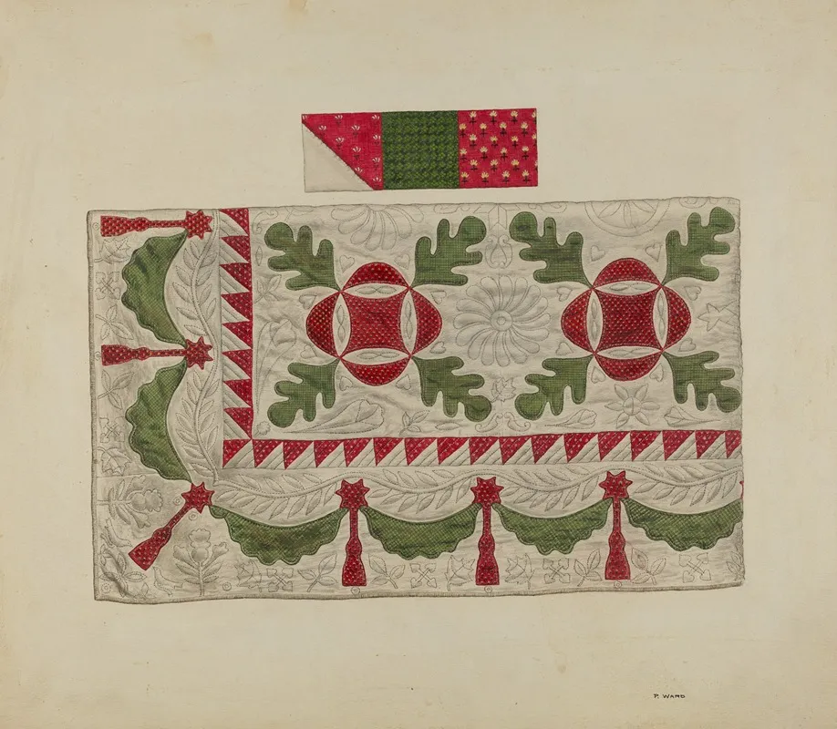 Quilt Oak Leaf