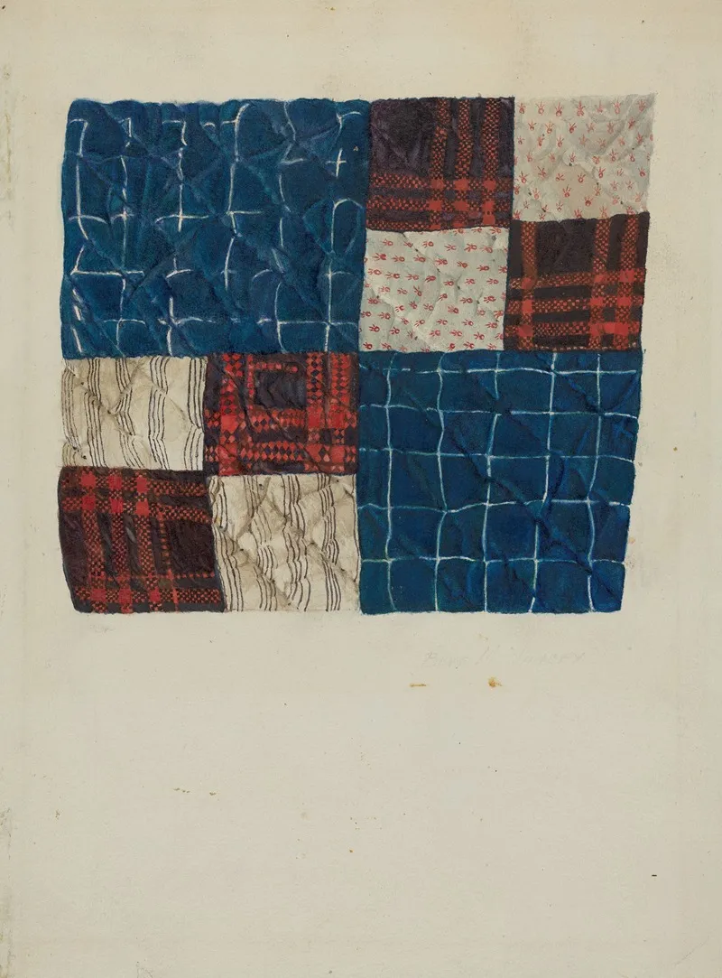 Quilt Square Wall Art by Baye M. Yancey - High-Resolution Digital Print