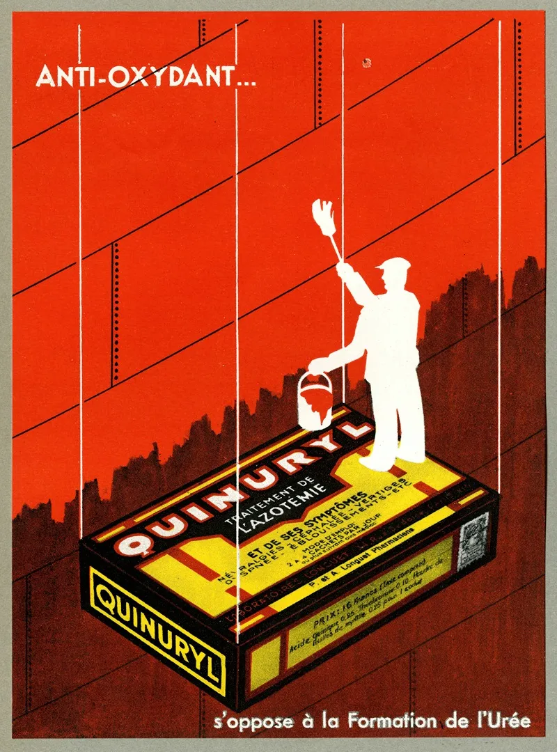 Quinuryl Wall Art by Laboratoires Longuet - High-Resolution Digital Print