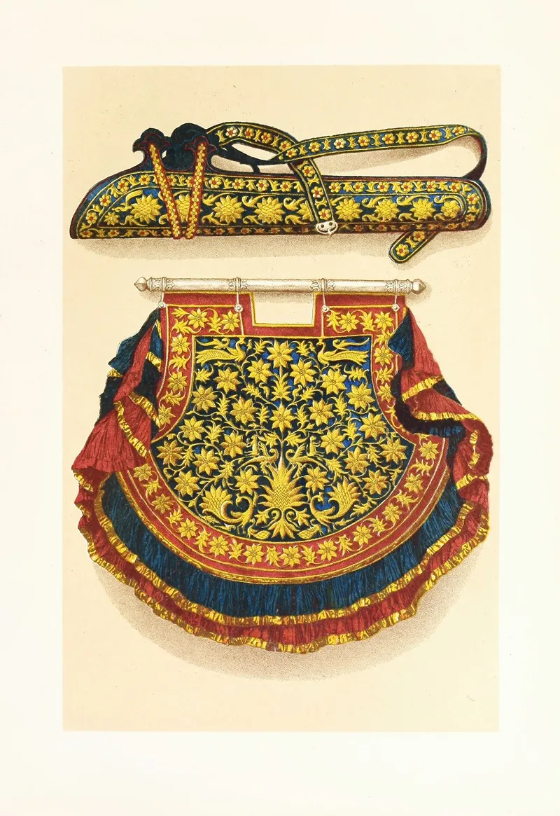 Quiver And Indian Fan Wall Art by John Charles Robinson - High-Resolution Digital Print