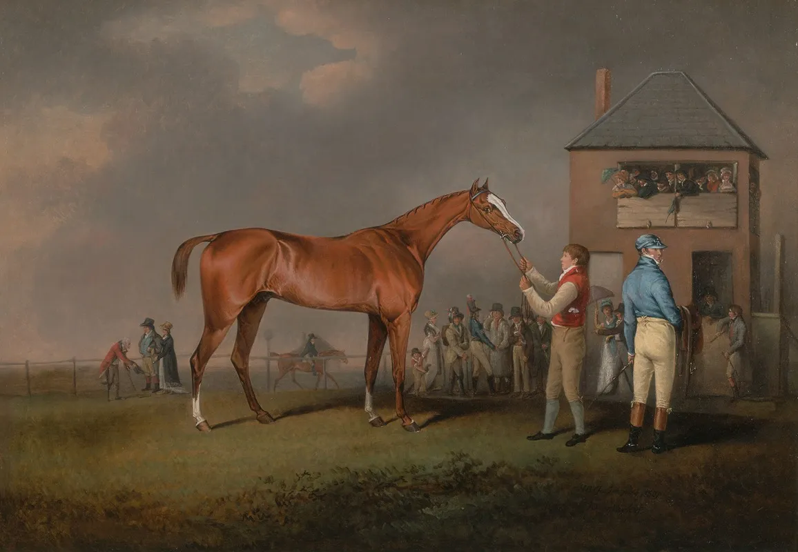 Quiz After His Last Race At Newmarket Wall Art by Henry Bernard Chalon - High-Resolution Digital Print