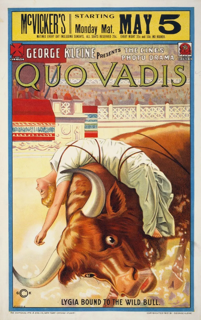 Quo Vadis 2 Wall Art by National Printing &amp; Engraving Company - High-Resolution Digital Print