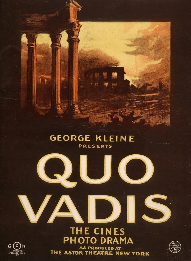 Quo Vadis Wall Art by H.C. Miner Litho. Co. - High-Resolution Digital Print