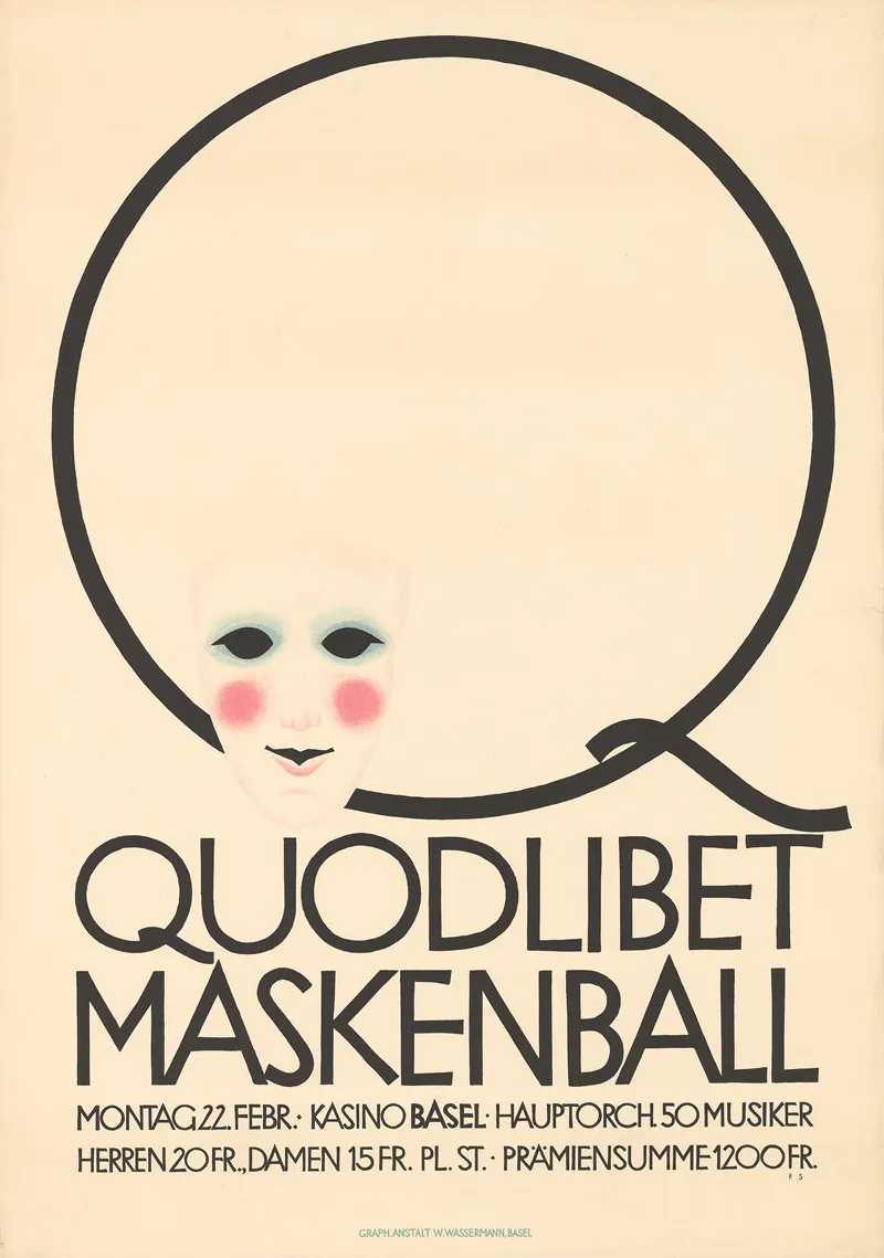 Quodlibet Masekenball Wall Art by Robert Stöcklin - High-Resolution Digital Print