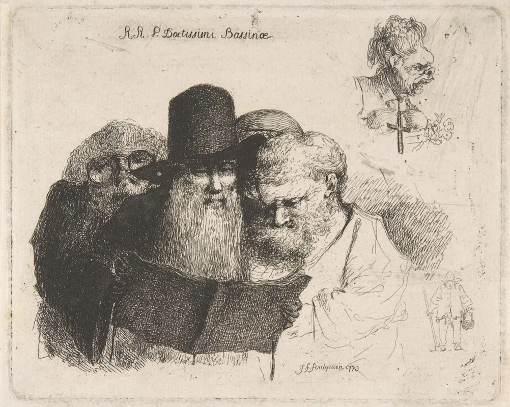 R R P Doctissimi Bassinae Wall Art by Joseph François Foulquier - High-Resolution Digital Print