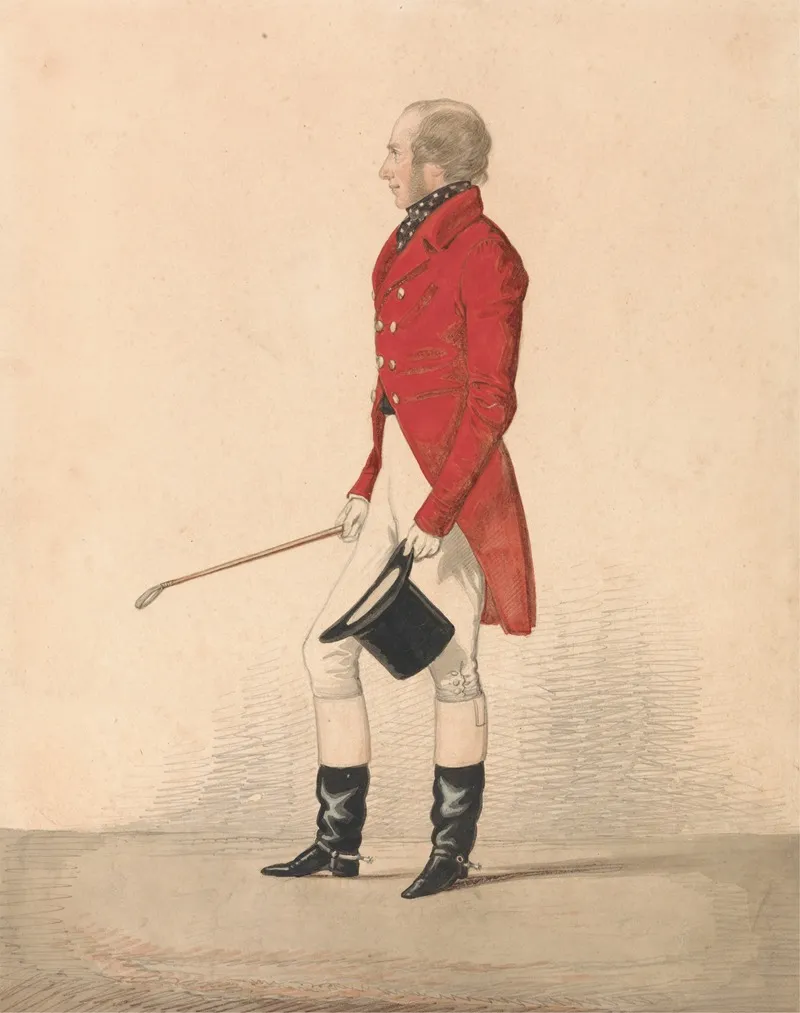 R W Selby Lowndes In A Scarlet Coat
