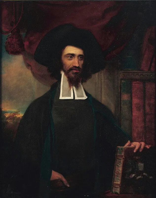 Rabbi Solomon Hirschel Wall Art by Frederick Benjamin Barlin - High-Resolution Digital Print