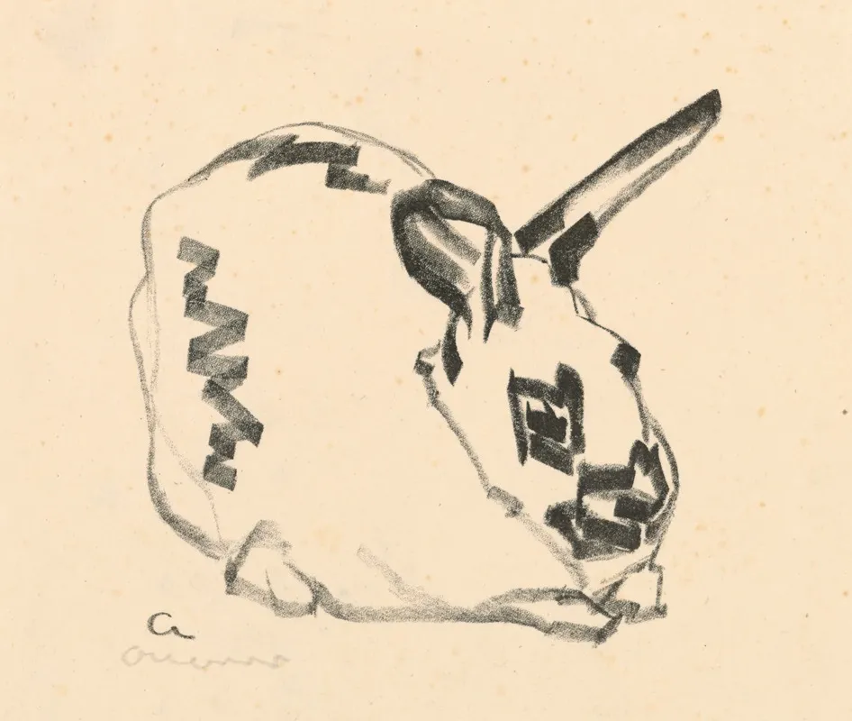 Rabbit Wall Art by Josef Albers - High-Resolution Digital Print