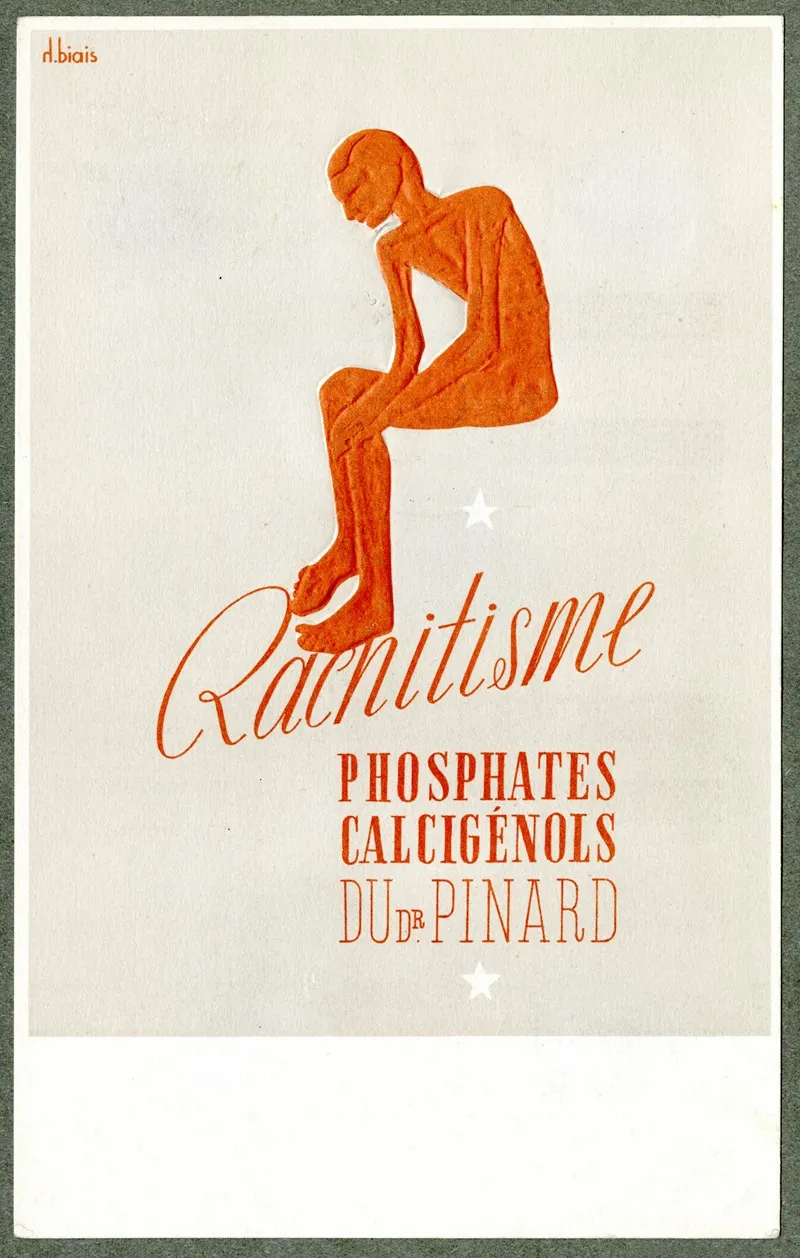 Rachitisme Wall Art by Laboratoires du docteur Pinard - High-Resolution Digital Print