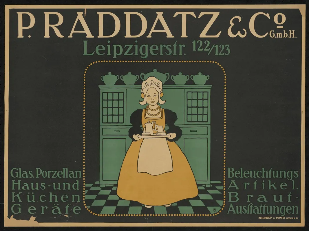 Raddatz Und Co Gmbh Wall Art by Julius Klinger - High-Resolution Digital Print