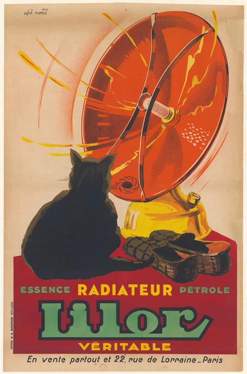 Radiateur Lilor Wall Art by Alphonse Noël - High-Resolution Digital Print