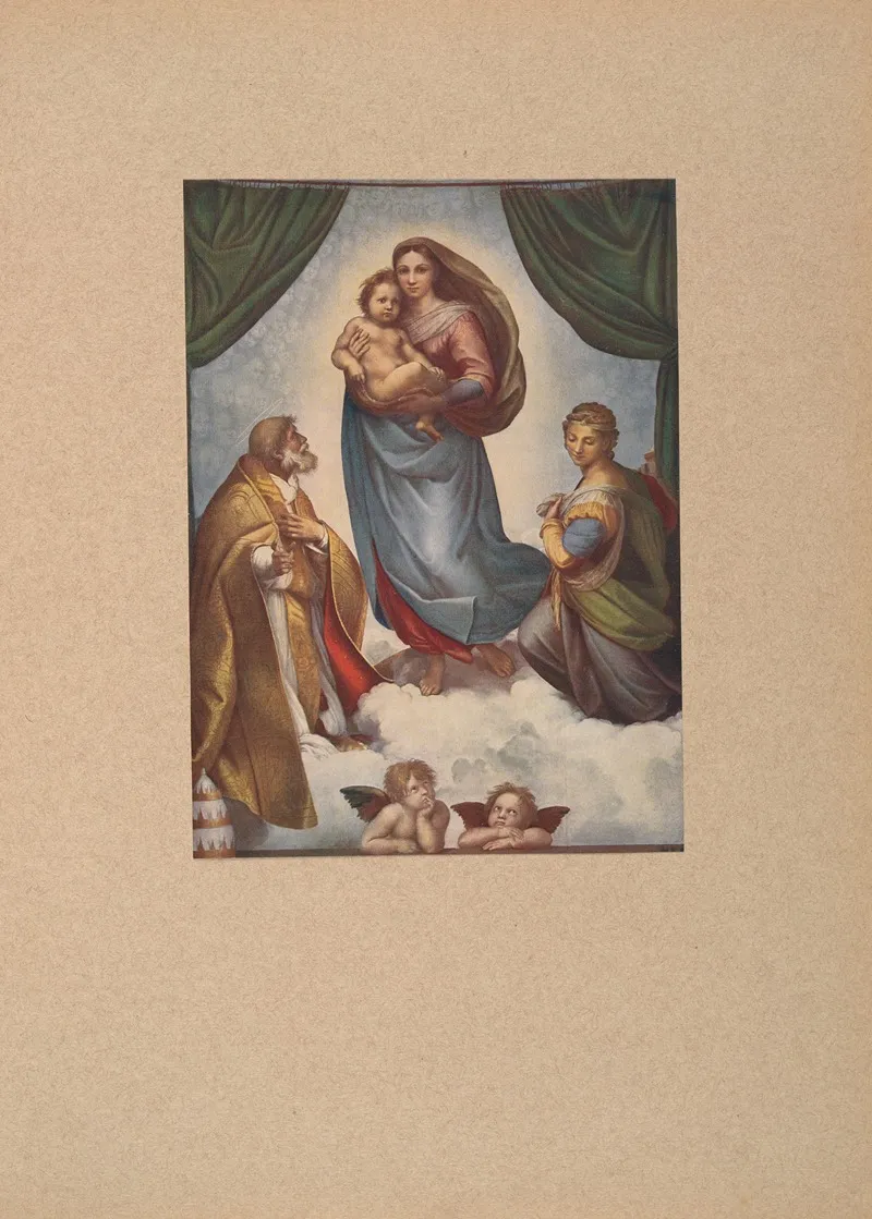 Raffaello‎ ‎madonna‎ ‎di‎ ‎s ‎ ‎sisto