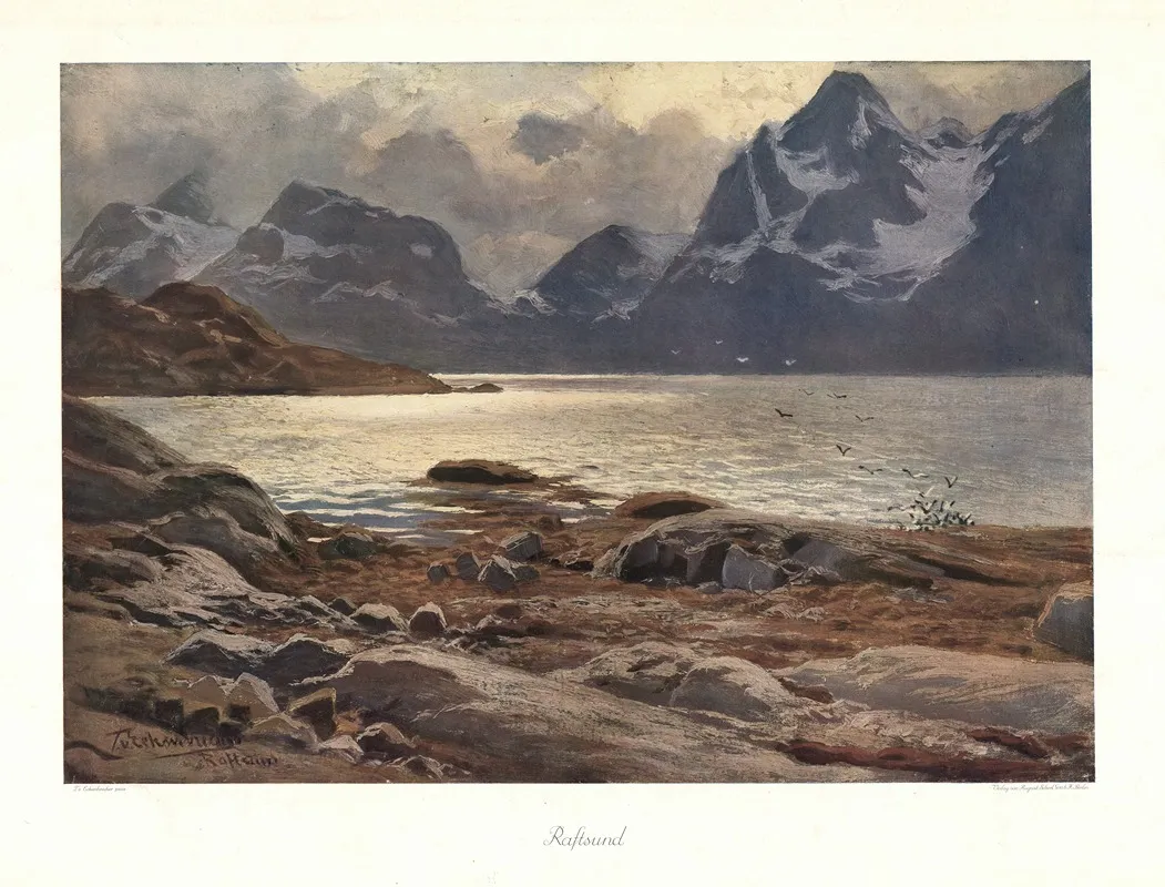 Raftsundet Wall Art by Themistokles Von Eckenbrecher - High-Resolution Digital Print