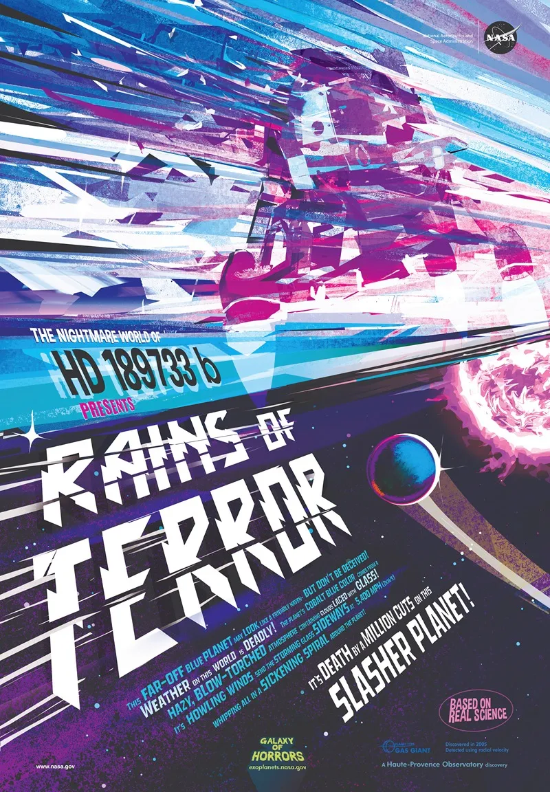 Rains Of Terror Wall Art by NASA - High-Resolution Digital Print