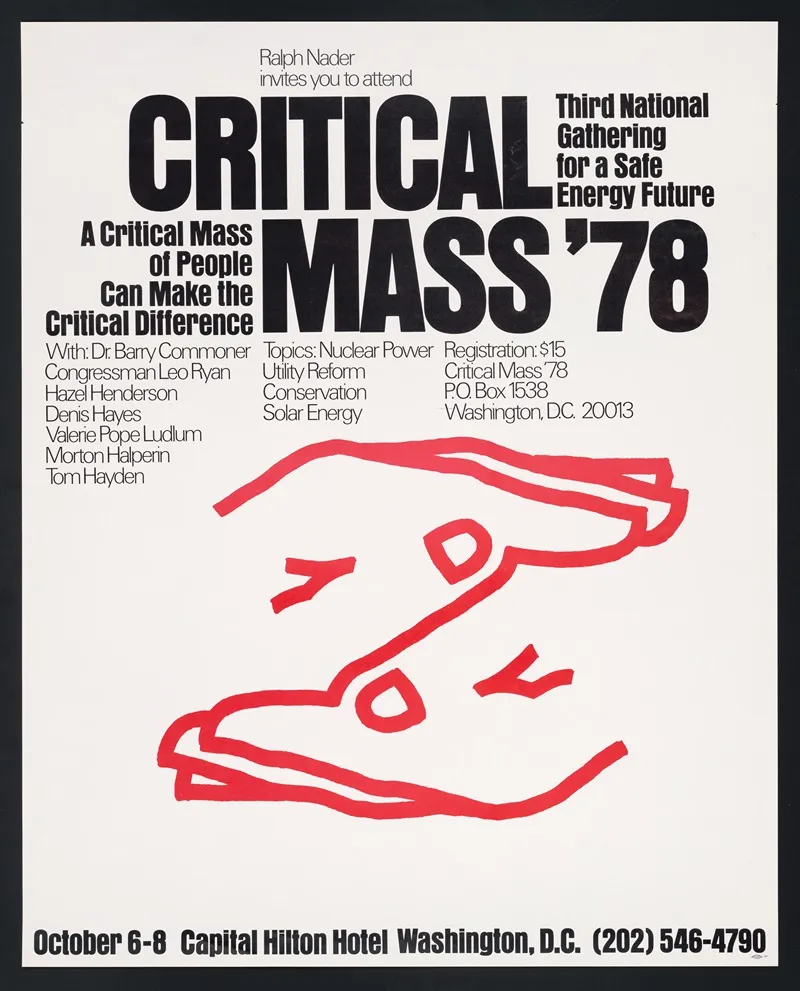 Ralph Nader Invites You To Attend Critical Mass 78