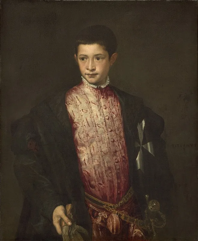 Ranuccio Farnese Wall Art by Titian - High-Resolution Digital Print