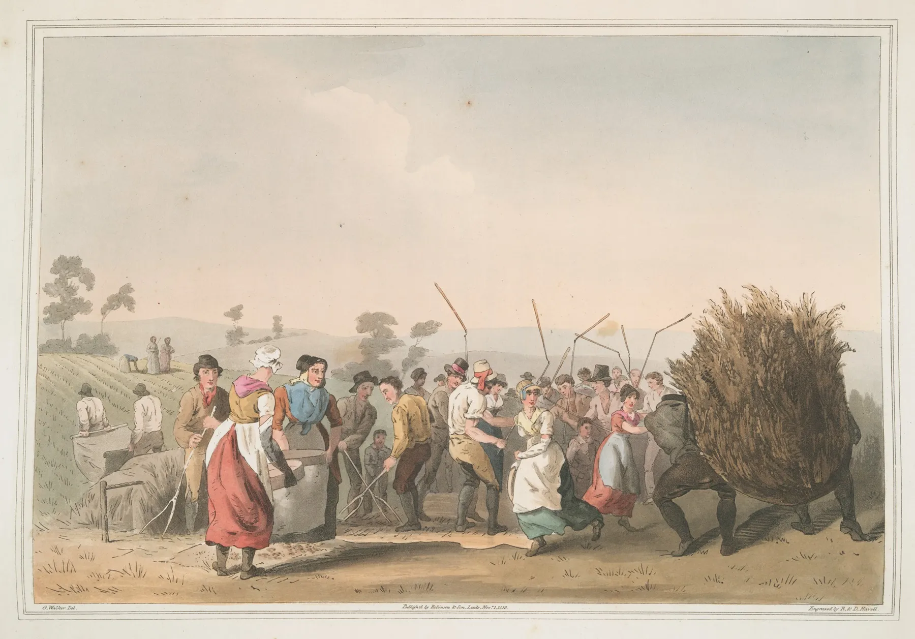Rape Threshing Plate 15 Wall Art by George Walker - High-Resolution Digital Print