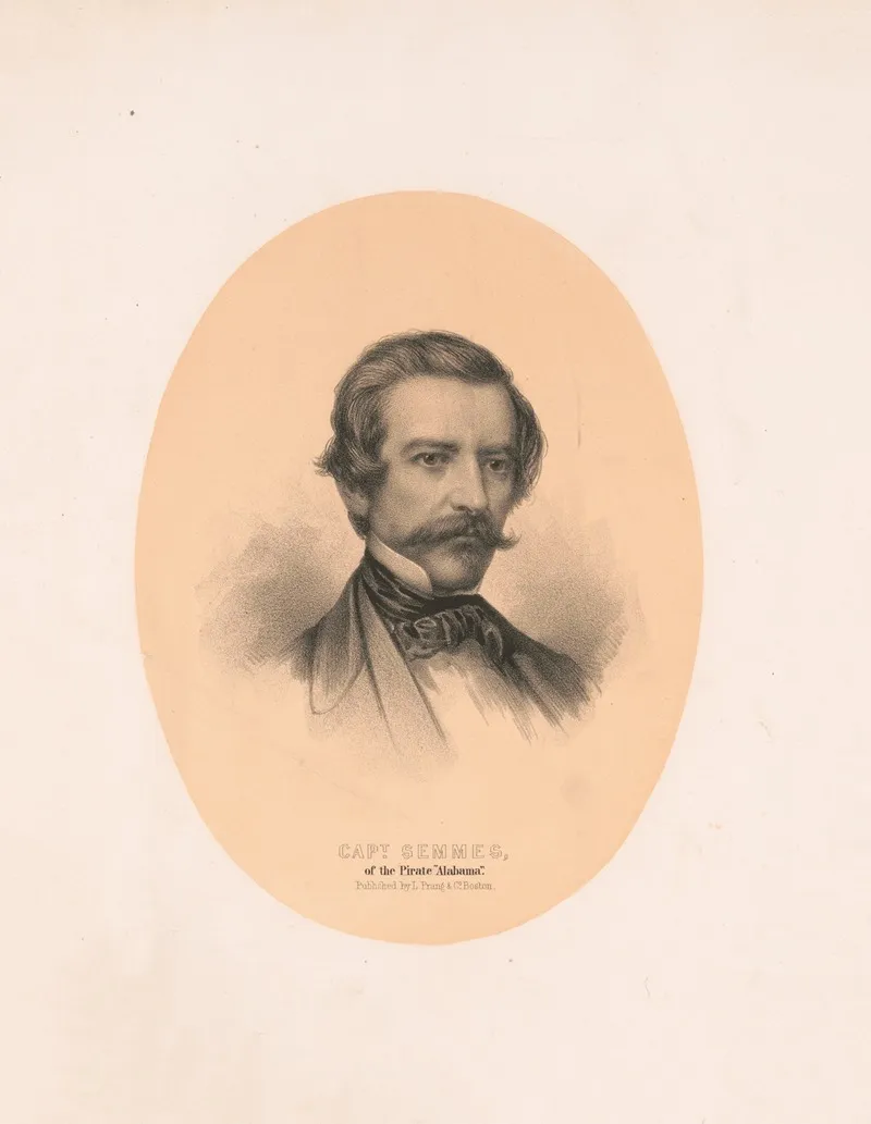 Raphael Semmes Of The Pirate Alabama