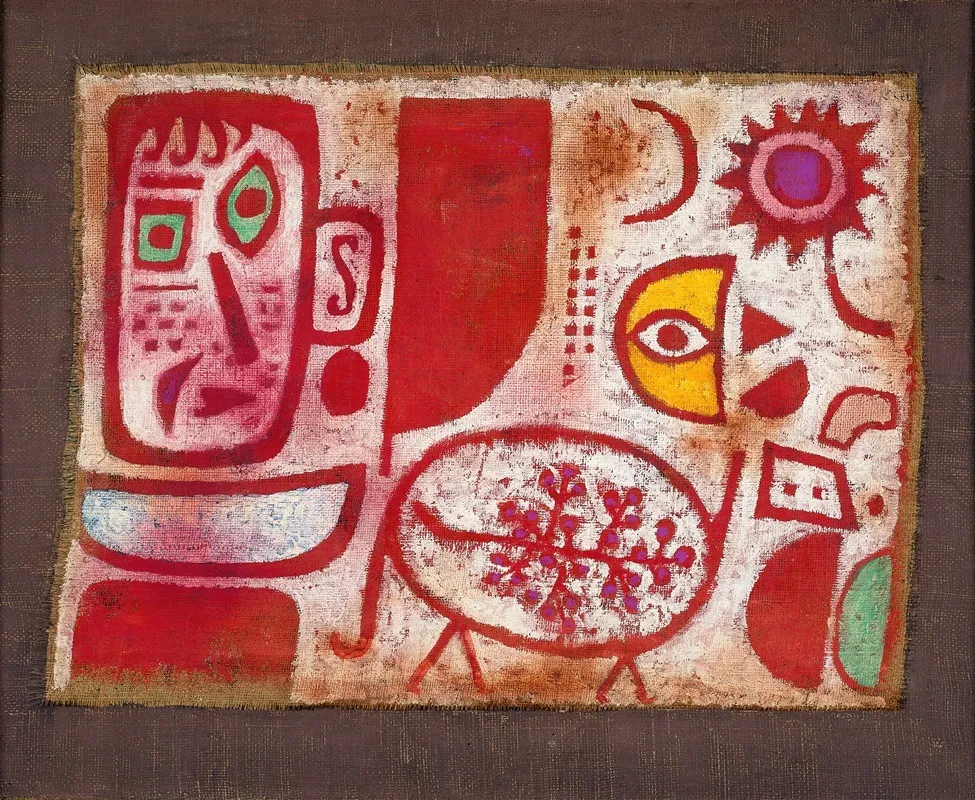 Rausch Wall Art by Paul Klee - High-Resolution Digital Print