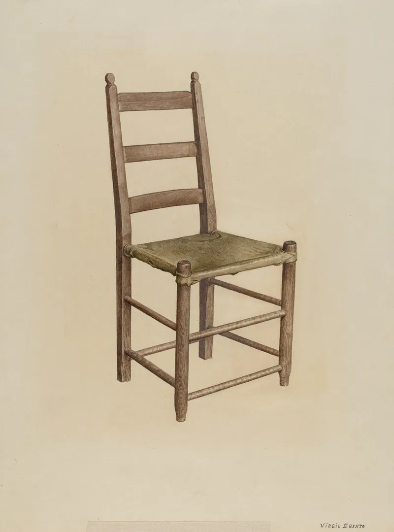 Rawhide Bottom Chair 2