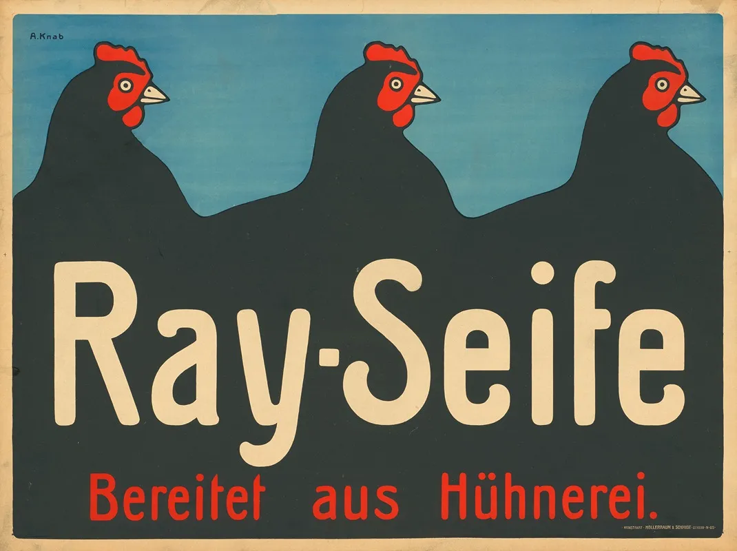 Ray Seife Bereitet Aus Huhnerei Wall Art by Albert Knab - High-Resolution Digital Print