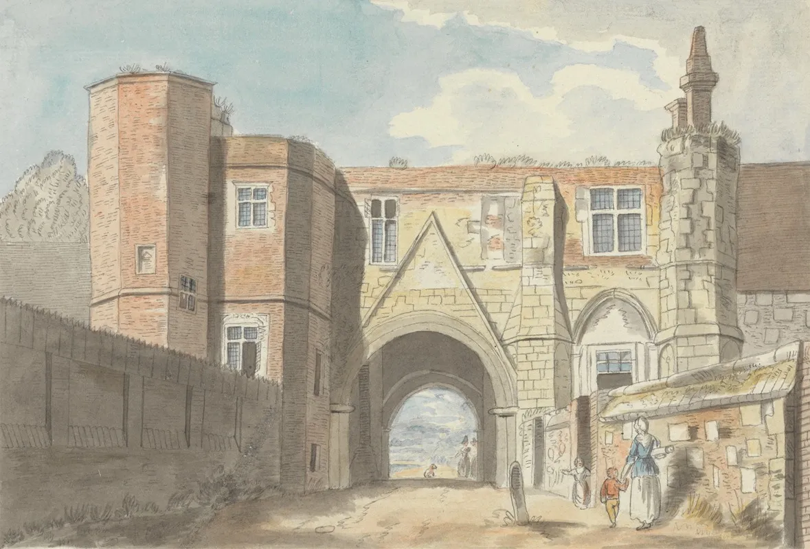Reading Gate Way Wall Art by Charles Tomkins - High-Resolution Digital Print