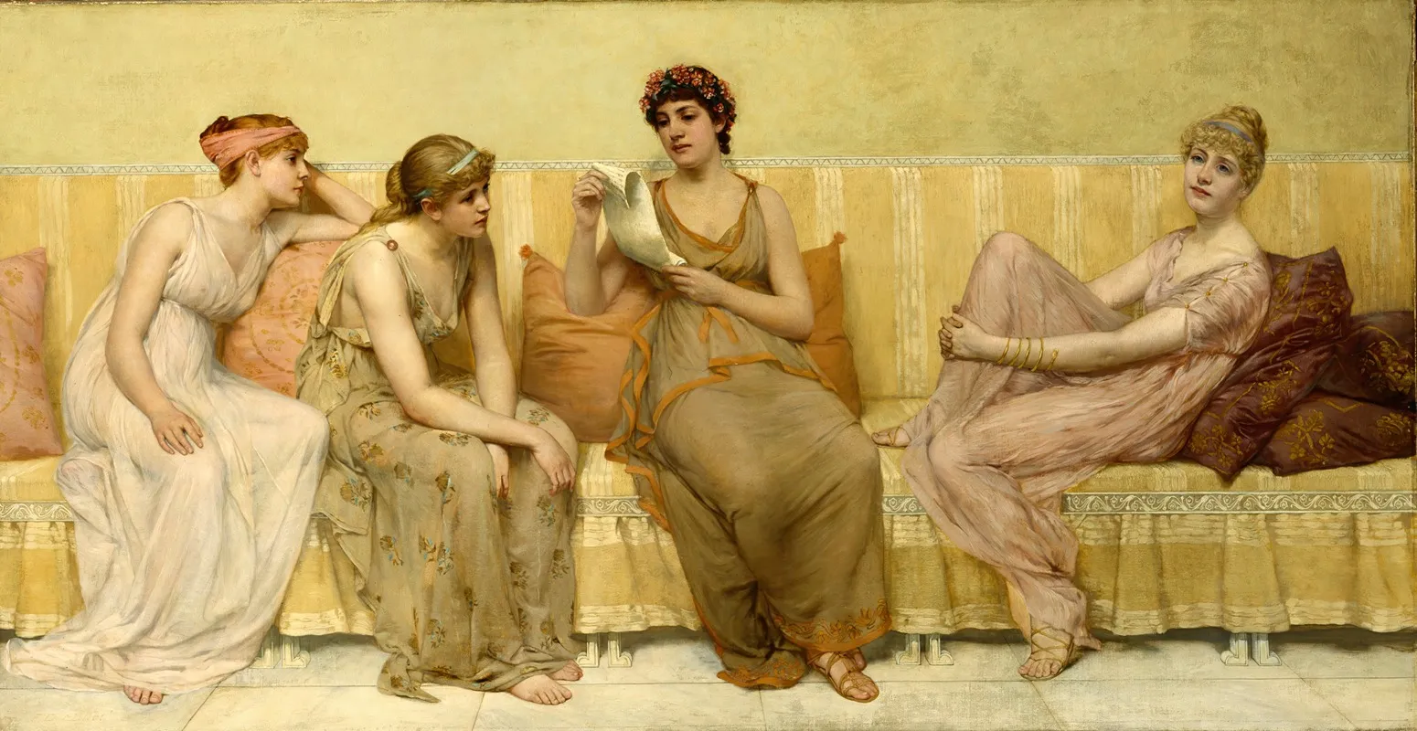 Reading The Story Of Oenone