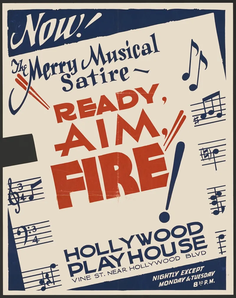 Ready Aim Fire Wall Art by Anonymous - High-Resolution Digital Print