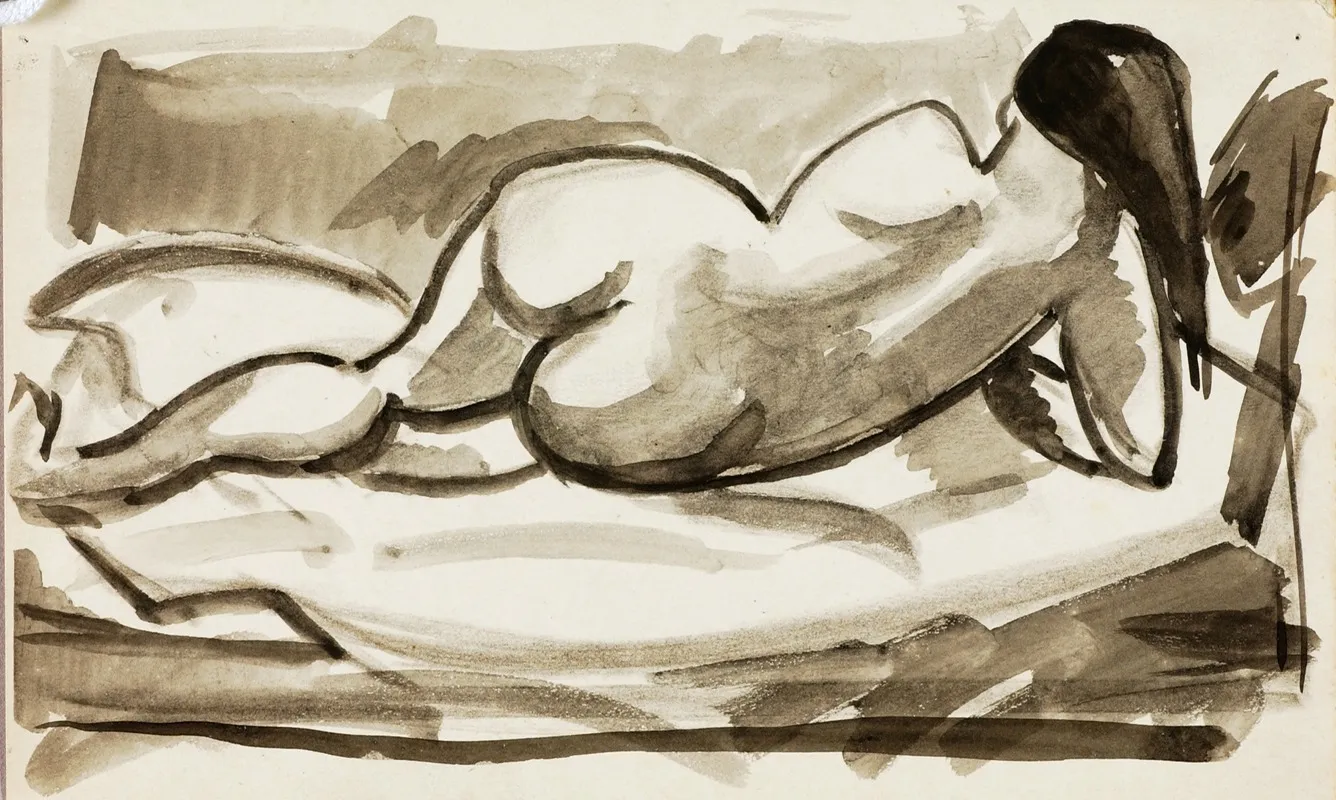 Reclining Female Nude 12