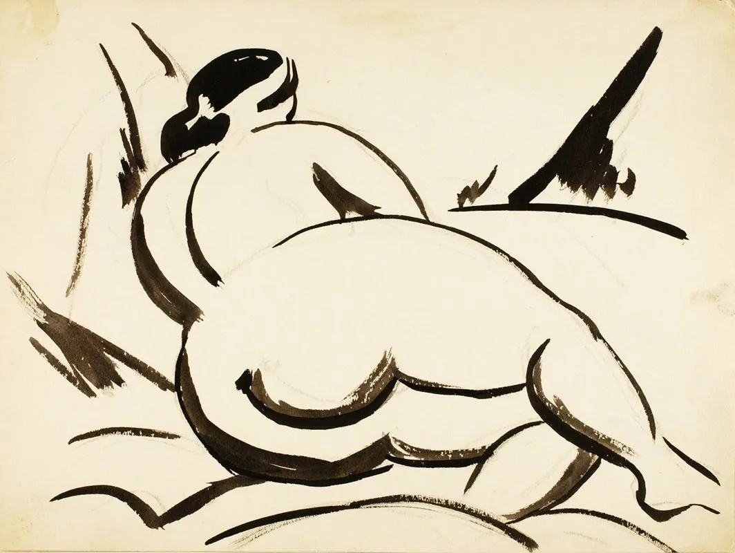 Reclining Female Nude Iv