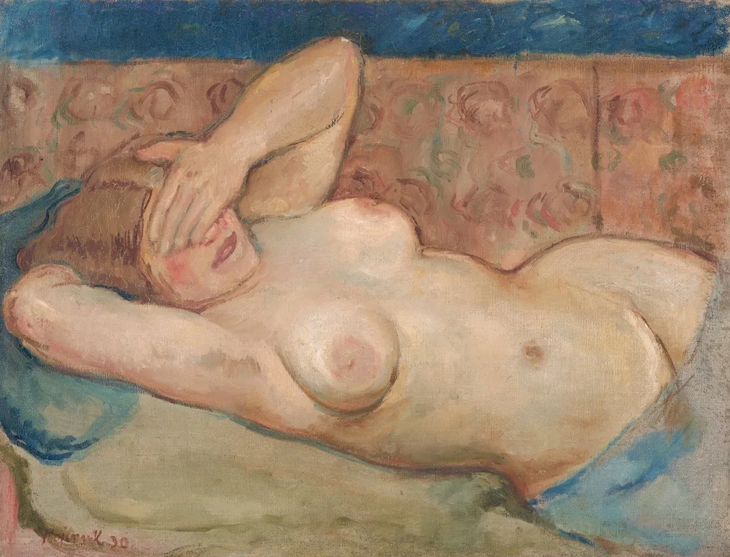 Reclining Nude Shy