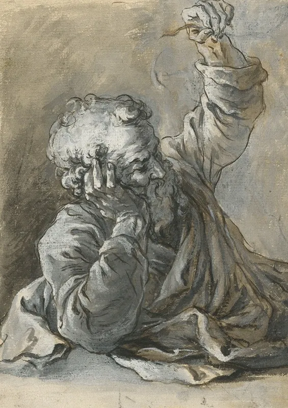 Reclining Old Man