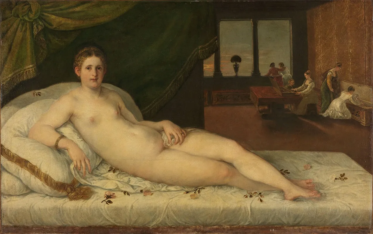 Reclining Venus 2 Wall Art by Lambert Sustris - High-Resolution Digital Print