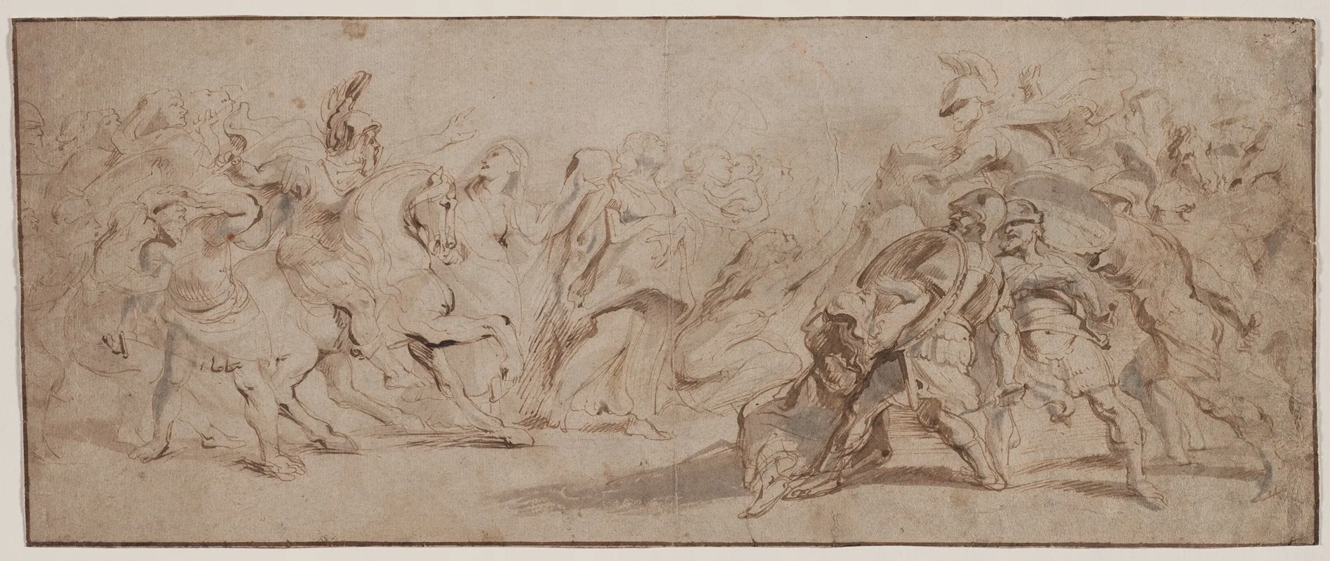 Reconciliation Of The Romans And The Sabines