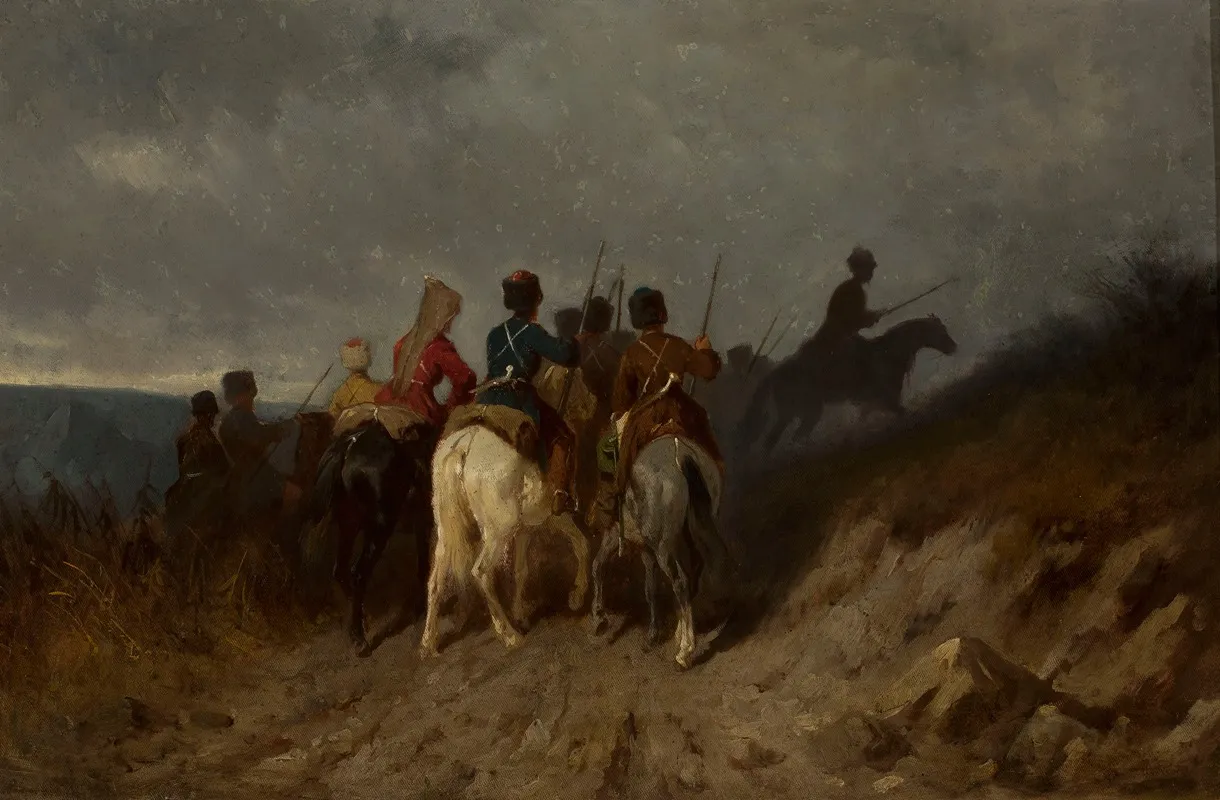 Reconnaissance By Kuban Cossacks