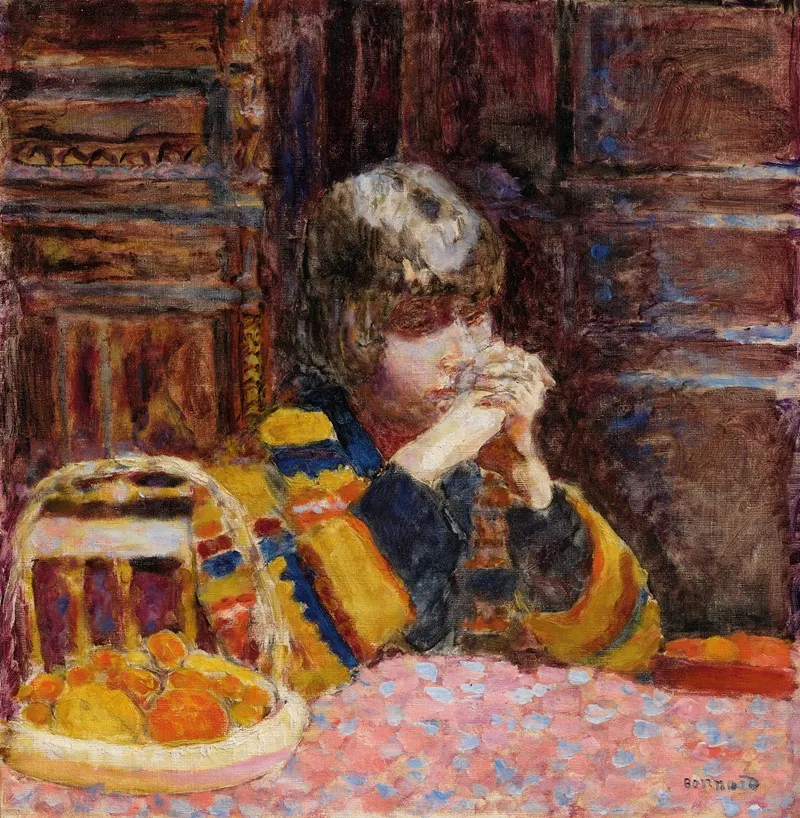 Recueillement Wall Art by Pierre Bonnard - High-Resolution Digital Print