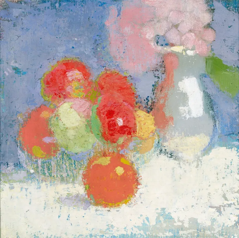 Red Apples Wall Art by Helene Schjerfbeck - High-Resolution Digital Print