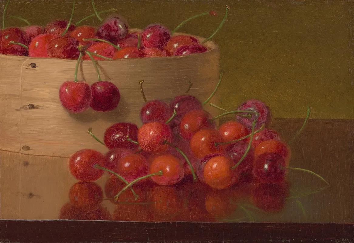 Red Cherries Wall Art by Robert Spear Dunning - High-Resolution Digital Print