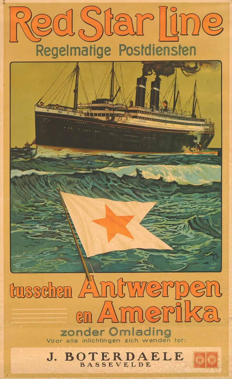 Red Star Line Regelmatige Postdiensten